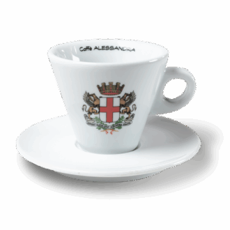 TAZZA CAPPUCCINO LOGO "ALESSANDRIA"