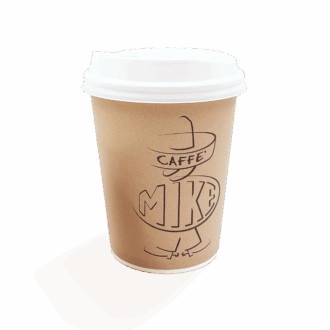 bicchiere grande mike caffe